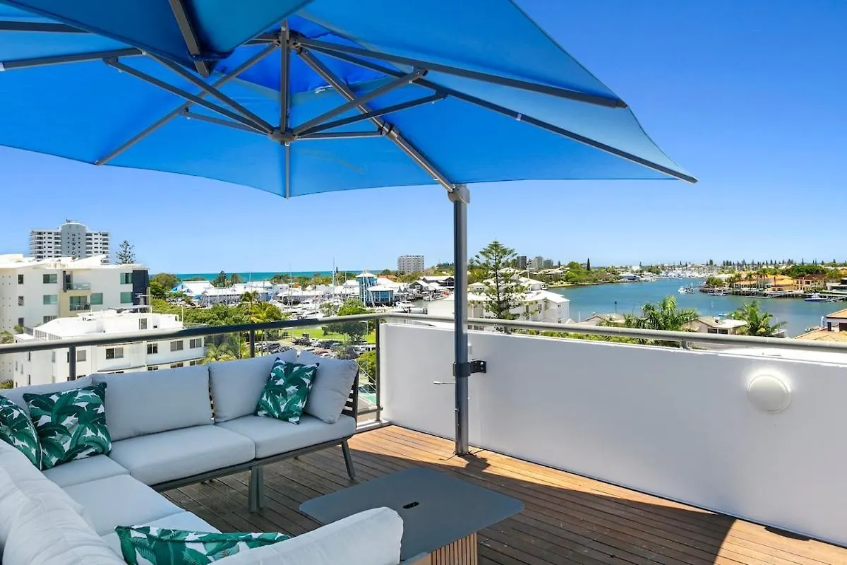 Incredible Beachside Penthouse-Riva11 Mooloolaba Australia